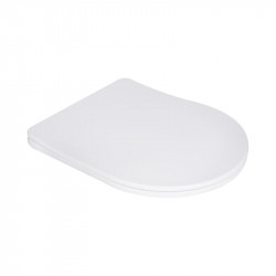 Сидіння для унітаза Qtap (Robin 490,610, Scorpio 490) з мікроліфтом Slim QTSC179W48675
