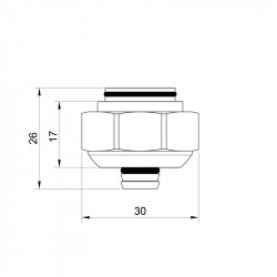 Євроконус Icma 16х2 3/4" №101 Євроконус Icma 16х2 3/4" №101