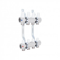 Колектор Icma 1" 4 виходи, без витратоміра №K005 Колектор Icma 1" 4 виходи, без витратоміра №K005