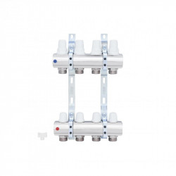 Колектор Icma 1" 4 виходи, без витратоміра №K005 Колектор Icma 1" 4 виходи, без витратоміра №K005