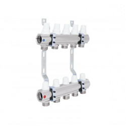 Колектор Icma 1" 5 виходів, без витратоміра №K005 Колектор Icma 1" 5 виходів, без витратоміра №K005