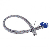 Гнучка підводка для води Thermo Alliance Standart М10 80 см (пара) SD396W80 Гнучка підводка для води Thermo Alliance Standart М10 80 см (пара) SD396W80