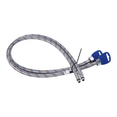 Гнучка підводка для води Thermo Alliance Standart М10 80 см (пара) SD396W80 Гнучка підводка для води Thermo Alliance Standart М10 80 см (пара) SD396W80