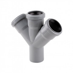 Хрестовина каналізаційна TA Sewage 50, 45° Хрестовина каналізаційна TA Sewage 50, 45°