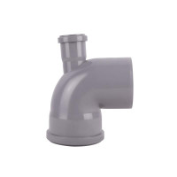 Коліно каналізаційне з відводом TA Sewage 50х110х110, 90° (назад) Коліно каналізаційне з відводом TA Sewage 50х110х110, 90° (назад)