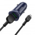 Адаптер автомобільний HOCO Micro USB cable Farsighted dual port QC3.0 car charger set Z39 |2USB, QC3.0, 3A/18W|
