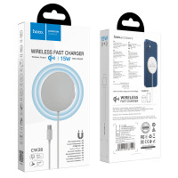 Зарядка Qi HOCO Original series magnetic wireless fast charger CW28 |15W|