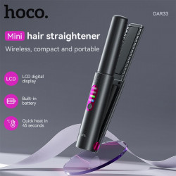 Портативна плойка для укладання волосся HOCO Protect portable hair straightener DAR33