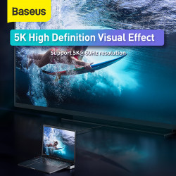 Hub адаптер Baseus Armor Age Type-C Bracket Multifunctional |3USB*3.0, Type-C, 4KHDMI, AUX, RG45|