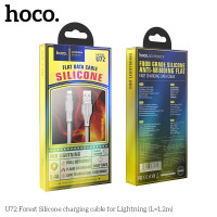 Кабель Hoco Lightning Forest Silicone U72 |1.2m, 2.4A|