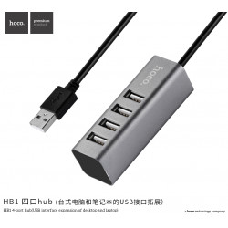 Hub адаптер HOCO USB Line machine HB1 |4USB|