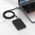 Кабель Hoco Type-c to Type-C USB3. 2 20GBPS 100W HD high speed data cable US06 (2M)