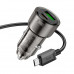 Адаптер автомобільний Hoco Micro USB cable Spacious Car charger set Z52 |1USB/1Type-C, 38W/3A, PD/QC|