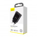 Адаптер мережевий BASEUS Speed Mini Dual U Charger |2USB, 2A, 10.5W| (CCFS-R02)