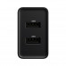Адаптер мережевий BASEUS Speed Mini Dual U Charger |2USB, 2A, 10.5W| (CCFS-R02)
