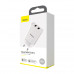 Адаптер мережевий BASEUS Speed Mini Dual U Charger |2USB, 2A, 10.5W| (CCFS-R02)