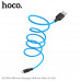 Кабель Hoco Micro USB Silicone X21 Plus |2M, 2.4A|