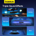 Акустика BASEUS Aequr DS10 Mini Soundbar |BT5.3, AUX/USB, OTA, RGB, 2.5Wx2|