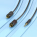 Кабель Hoco 3.5 double Lotus RCA audio cable UPA28 |1.5M|