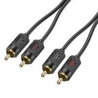 Кабель HOCO dual RCA red and white double Lotus audio cable UPA29 |1.5M|
