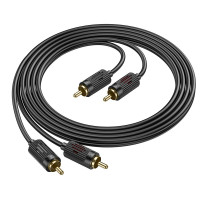 Кабель HOCO dual RCA red and white double Lotus audio cable UPA29 |1.5M|