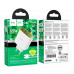 Адаптер мережевий HOCO Type-C to Type-C Cable Smart charger CS44A |2Type-C/1USB, QC/PD, 65W/3A|