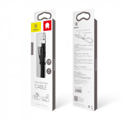 Кабель BASEUS combo Lightning + Micro USB Portable |2A, 0.23M| (CALMBJ-01)