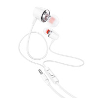 Навушники Hoco Discoverer universal earphones with mic M107