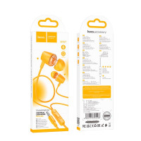 Навушники Hoco Discoverer universal earphones with mic M107