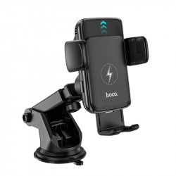 Тримач HOCO 2 in 1 Air outlet / Dashboard Smart alignment wireless charging Car holder S35 |5-15W Max|