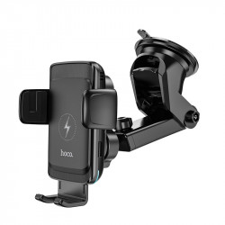 Тримач HOCO 2 in 1 Air outlet / Dashboard Smart alignment wireless charging Car holder S35 |5-15W Max|