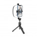 Тримач з кільцевим освітленням HOCO Showfull fill light live broadcast holder Lv03 Plus |BT4.1, 0.95m, LED 9Level|