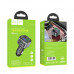 Адаптер автомобільний HOCO Fighter BT FM transmitter E67 |BT5.0, 2USB, U Disk, 3A, QC|