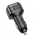 Адаптер автомобільний HOCO Fighter BT FM transmitter E67 |BT5.0, 2USB, U Disk, 3A, QC|
