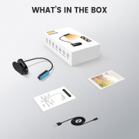 Лампа Glocusent Mini clip-on Book light |1600/3000/5000K, 80h|