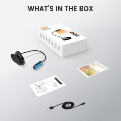 Лампа Glocusent Mini clip-on Book light |1600/3000/5000K, 80h|