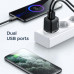 Адаптер мережевий JOYROOM Mini dual Port smart fast charge L-2A121 |2USB, 2.4A|