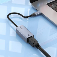 Адаптер Hoco Type-C ethernet adapter UA37 (1000 Mbps)