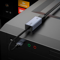 Адаптер HOCO USB ethernet adapter UA37 (1000 Mbps)