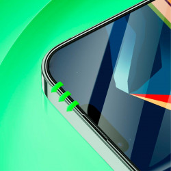 Захисне скло для iPhone15 Plus HOCO Nano 3D full screen edges protection tempered glass (A12 Plus)