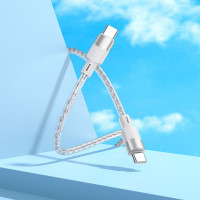 Кабель Hoco X99 Crystal junction Type-C to Type-C silicone charging data cable |1m, 60W/3A|