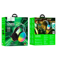 Навушники HOCO rich gaming headphones W109 RGB |AUX+USB, 2m|