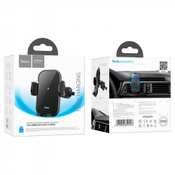 Тримач HOCO Journey wireless fast charging Car holder HW4 (air outlet)
