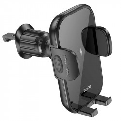 Тримач HOCO Journey wireless fast charging Car holder HW4 (air outlet)