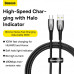 Кабель Baseus Type-C Glimmer Series Fast Charging Data Cable |1m, 100W/6A|