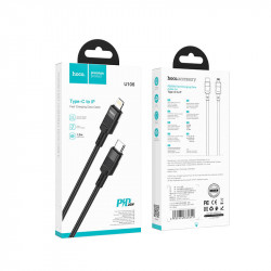 Кабель Hoco Type-C to Lightning Moulder PD charging data cable U106 |1.2m, 20W|