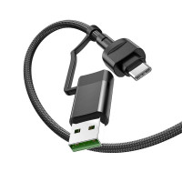 Кабель Hoco Combo 4 in 1 Type-C / USB to Type-C / Lightning Moulder fast charging data cable U106 |1.2m,