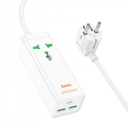 Подовжувач Hoco Talent desktop charger AC9A |2USB/Type-C, PD/QC, 30W/10A|