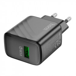 Адаптер мережевий HOCO rich single Port charger CS21A |1USB, 18W/3A, QC|