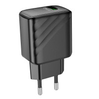 Адаптер мережевий HOCO rich single Port charger CS21A |1USB, 18W/3A, QC|